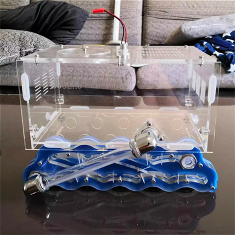 

Прозрачная коробка с замком муравьев, экологическая коробка, экологическое гнездо для отправки муравьиной королевы, игрушка для животных, ...