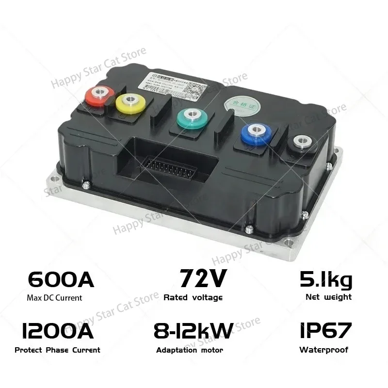 Контроллер ND721200/ND841200/ND961200 1200A с Bluetooth-адаптером для электрического мотоцикла