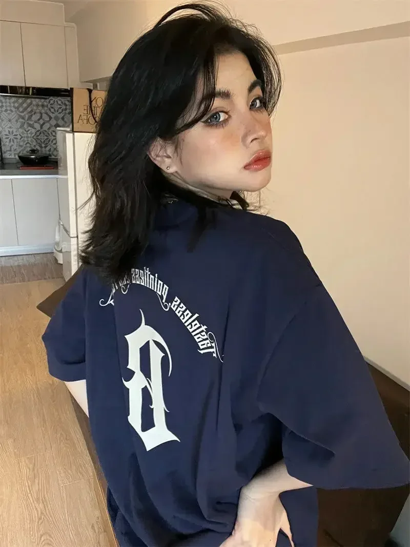 Мужские и женские винтажные футболки с короткими рукавами круглым вырезом