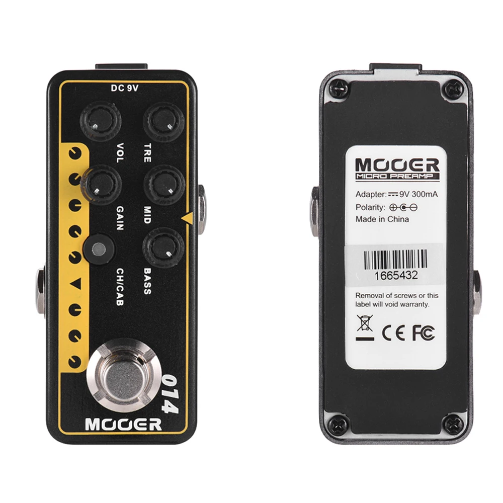 Mooer 014 Taxidea Taxus Многофункциональный гитарный Педальный Эффект Цифровой