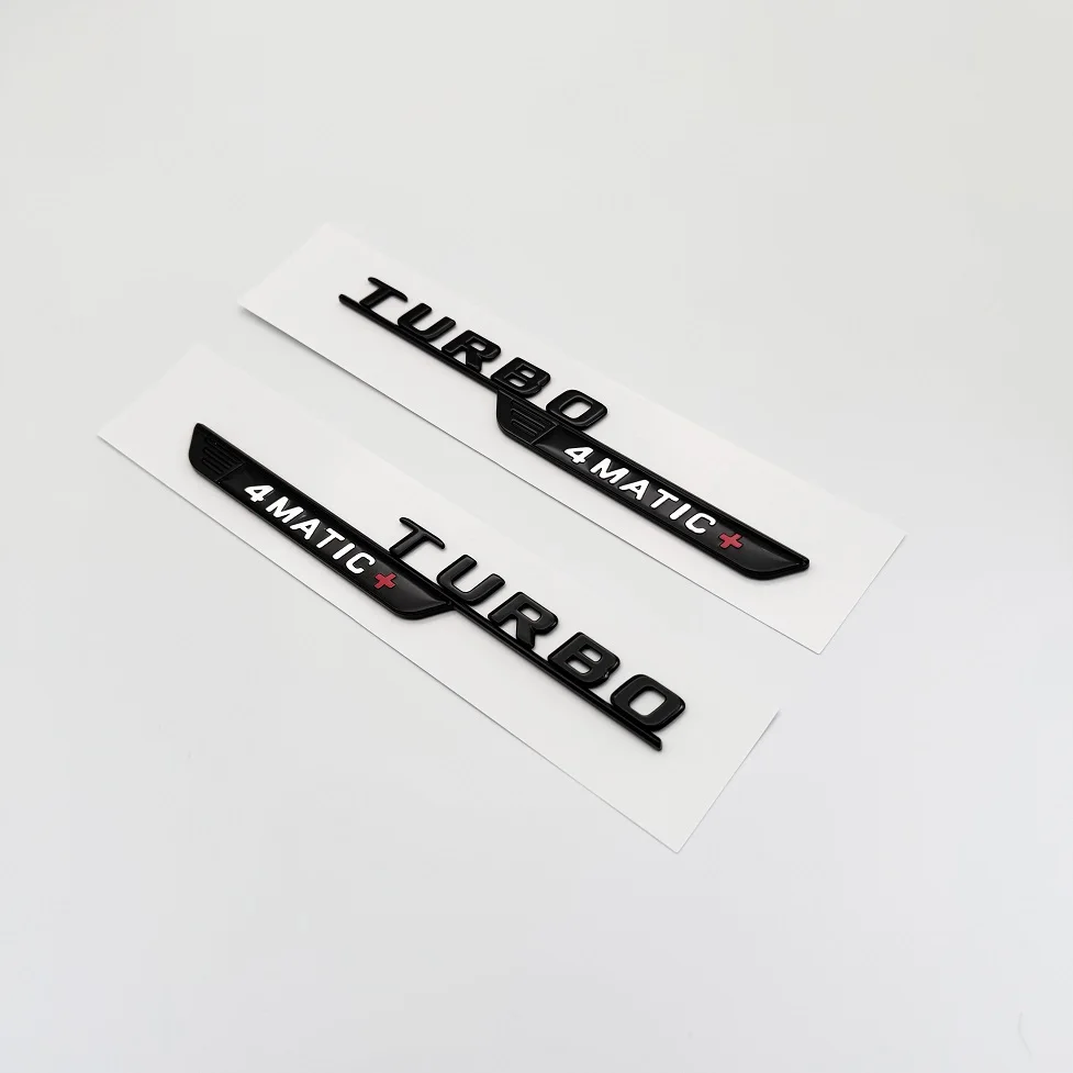 2024 новые буквы Numbe TUURBO 4MATIC + эмблема для Mercedes Benz AMG GT E53 GLE53 A35 A45s CLA35s CLA45s наклейка на