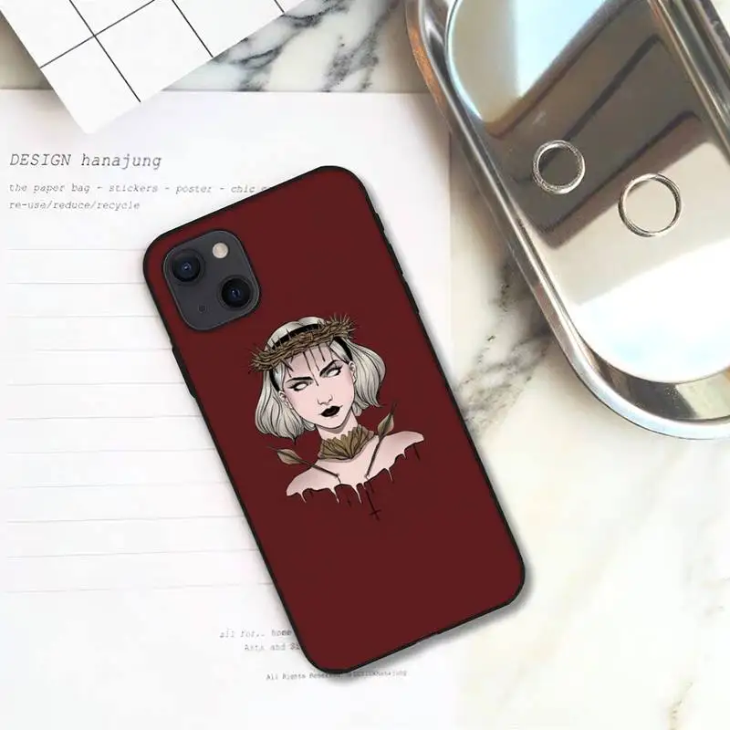 Чехол для телефона Sabrinas the little witch Spellman iPhone 11 12 Mini 13 Pro XS Max X 8 7 6s Plus 5 SE XR | Мобильные