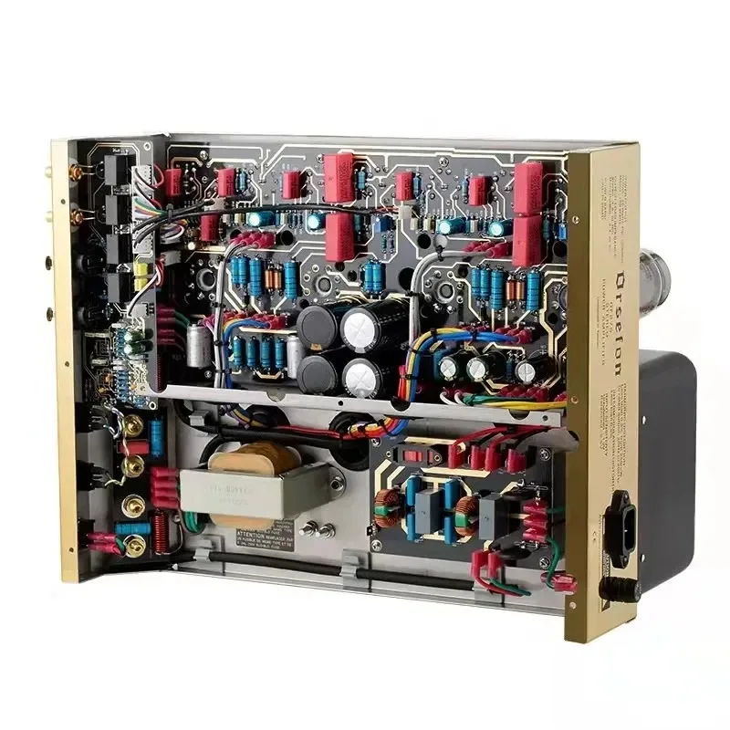 Фото Классический ламповый усилитель SUQIYA-Clone 1:1 Mcintosh MC275 Hi-Fi высокой точности, 2*75Вт, KT88*4, 12AX7*3, 12AT7*4, сбалансированный усилитель мощности №5
