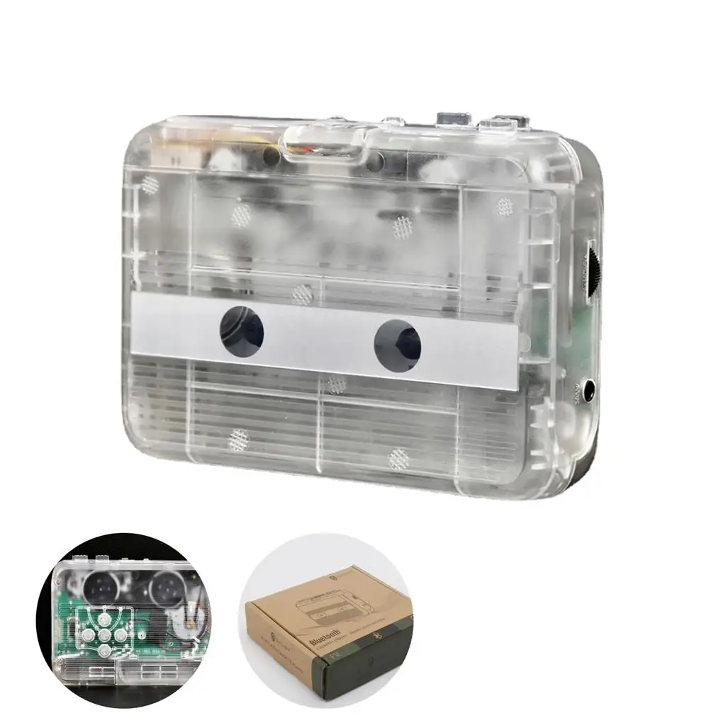 

Wireless Cassette Player Two-way Receiver Capture Music Receivers Stereo USB Battery Operated Tape Players Recorder