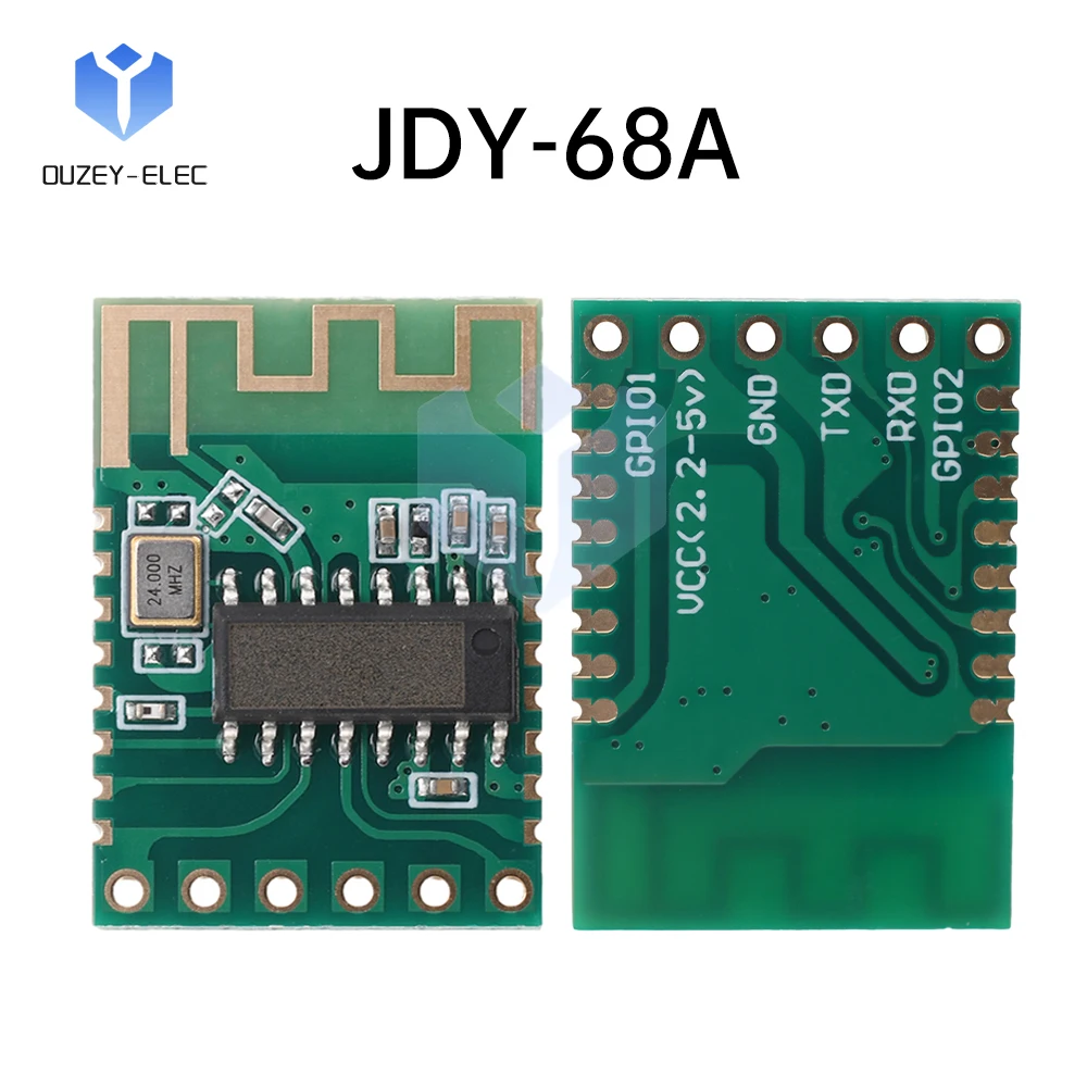 JDY-68A Bluetooth 5.1 Аудиомодуль BLE Transmission Двухрежимный Bluetooth-модуль Плата управления