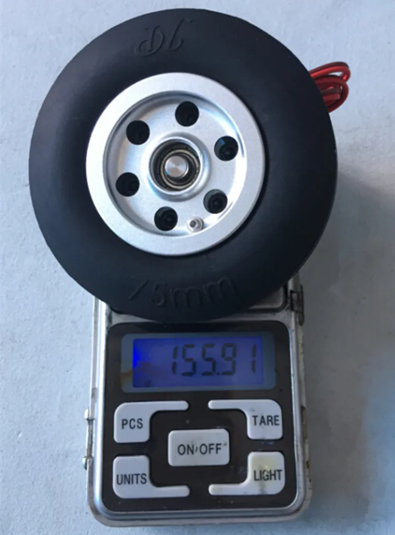 RC модель 70 мм 75 JP тормозное колесо для шасси самолета с неподвижным крылом