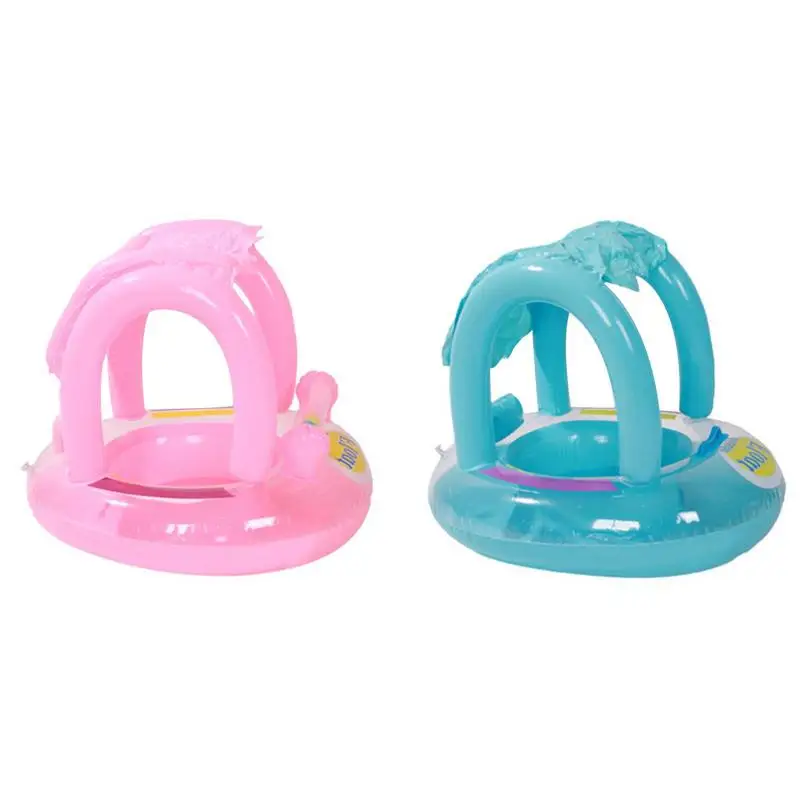 Upf50 Sun Protection Splash Game Inflatable Pool Float Ring Toy Swimming Ring