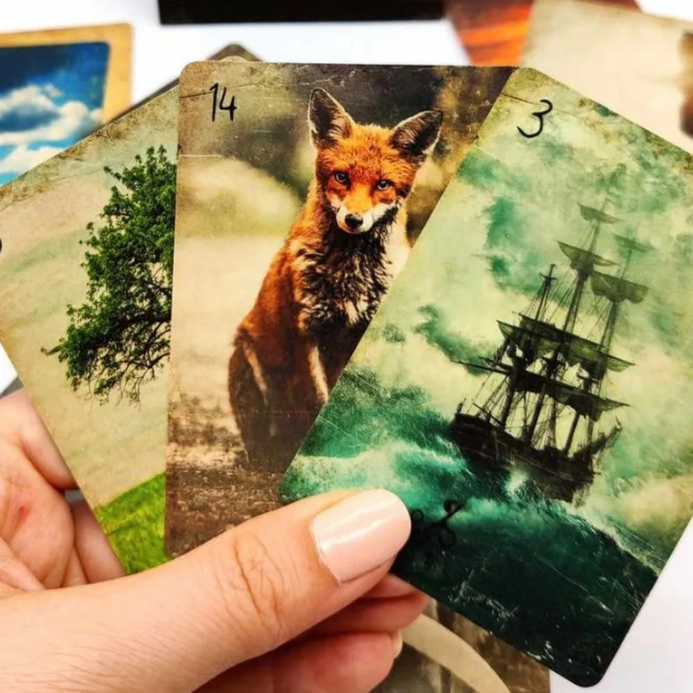 36 шт. карты Brume Lenormand колода Таро 10 4*7 3 см