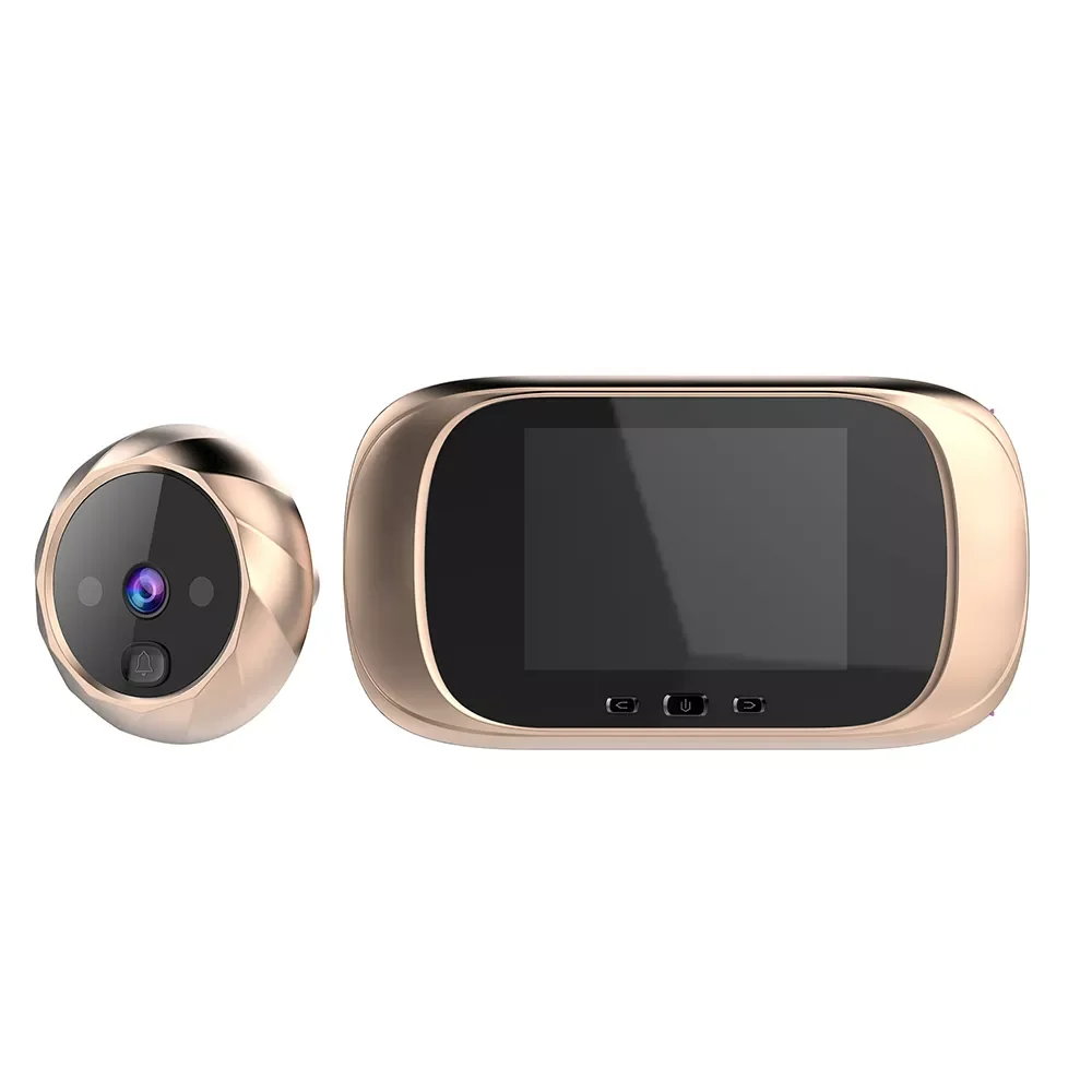 Enlarge 2.8 inch LCD Color Screen Digital Doorbell 90 Degree Door Eye Doorbell Electronic Peephole Door Camera Viewer Outdoor Door Bell