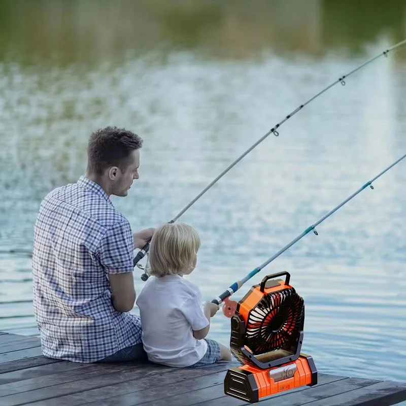 Перезаряжаемый портативный вентилятор устройство со светодиодной подсветкой и