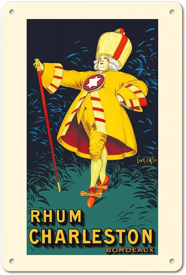 Фото q1,Pacifica Island Art Charleston Rum (Rhum) — Бордо Франция — винтажный постер с французской рекламой от Жан Д;Илен c.1925- №1