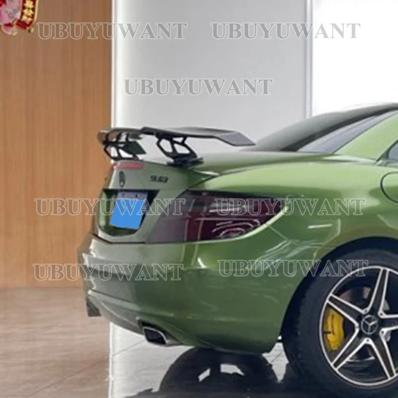 

Используется для Benz R171 R172 SLK GTS-V Style спойлер 2005-2014 года, материал ABS, аксессуары для задних крыльев