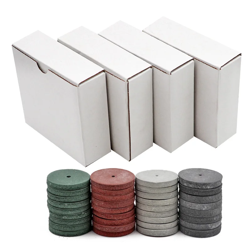 100 шт./коробка полировальные диски из силиконовой резины