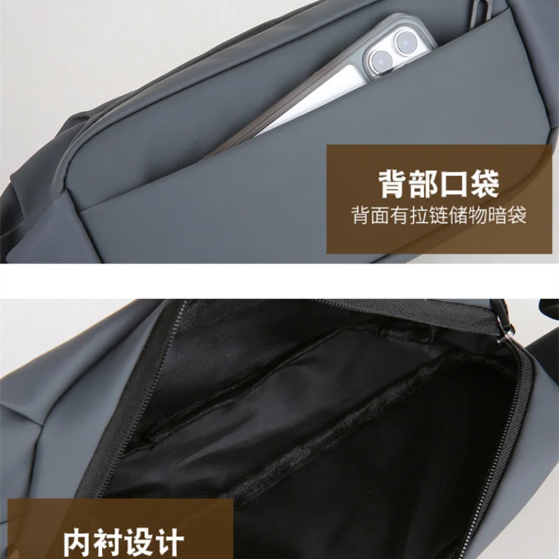 Outdoor Function Bag Sports Crossbody Pack Multifunctional Pillow Chest Bags Mobile Phone Fanny Packs Men's Waterproof Leisure