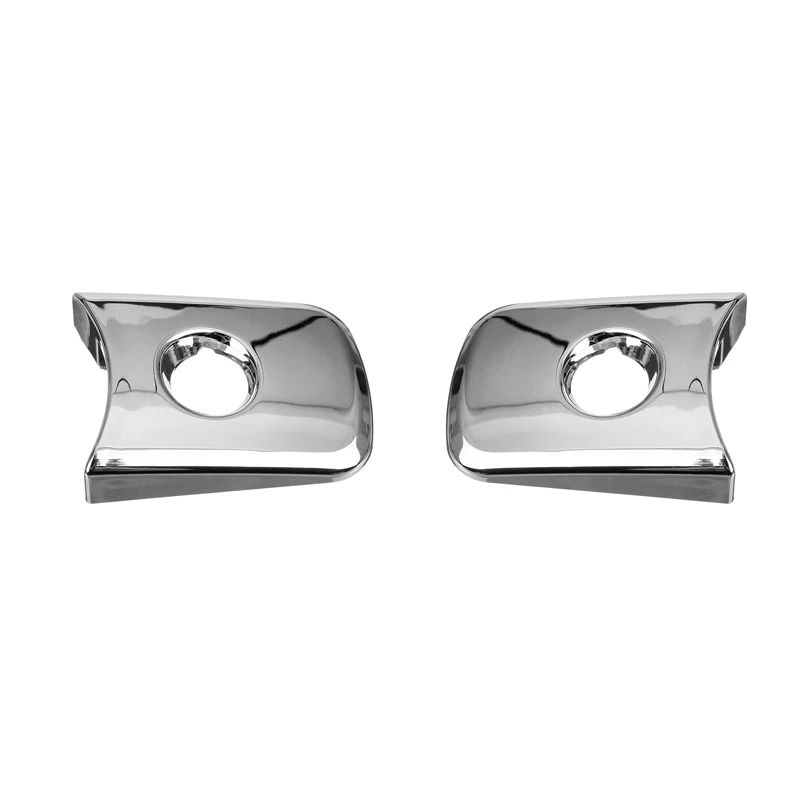 

2X Front Left Outside Door Handle Trim With Keyhole Cover For Nissan Murano Rogue Infiniti FX35 FX45 80645CA000