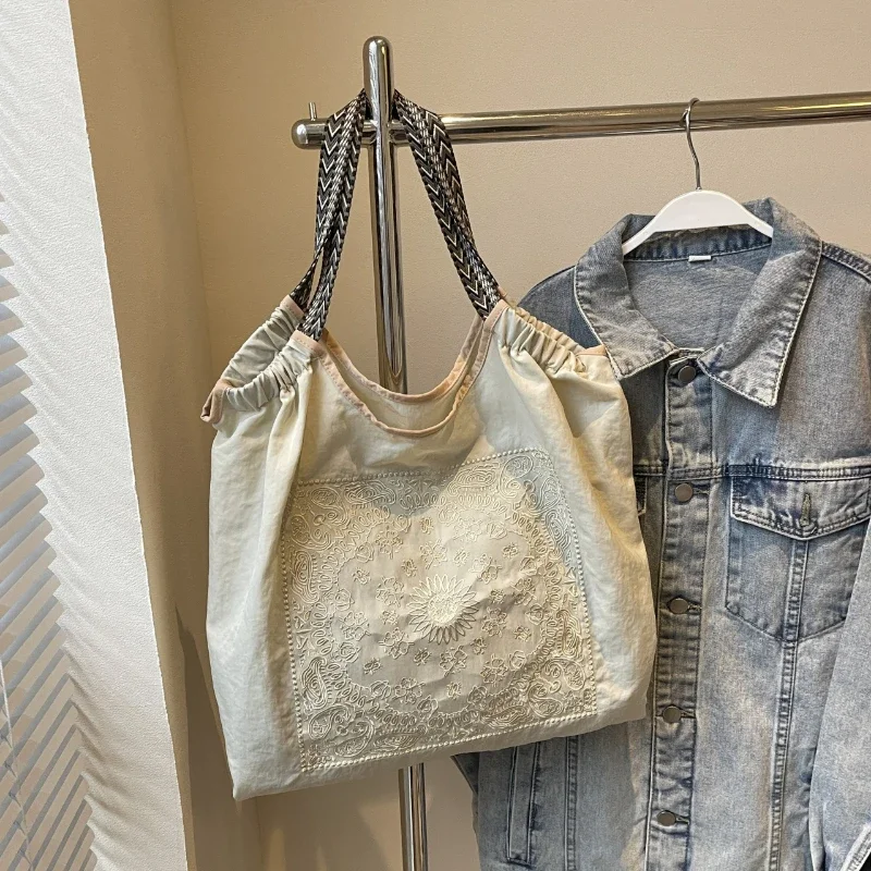 Нишевый дизайн сверхлегкие удобные сумки на плечо подходящие большие