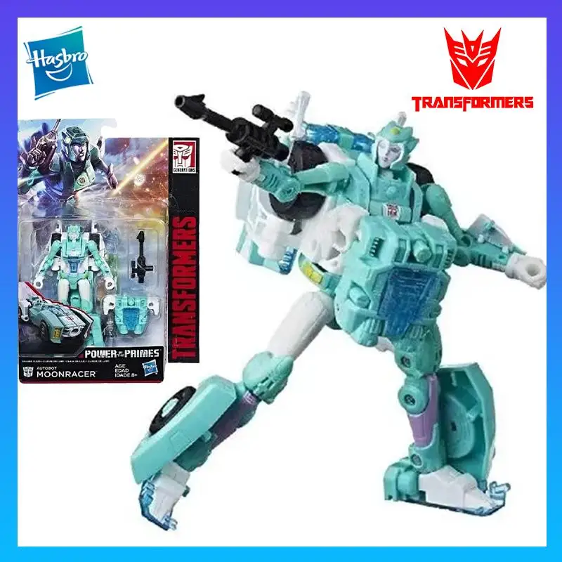 

Hasbro Authentic Transformers Deluxe class Moonracer Movie & Anime Peripherals Children's Robots Model Toys Action Figures E1130