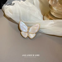 delicate rhinestone butterfly brooches women elegant crystal insect brooch pins fashion wedding party jewelry coat accessories