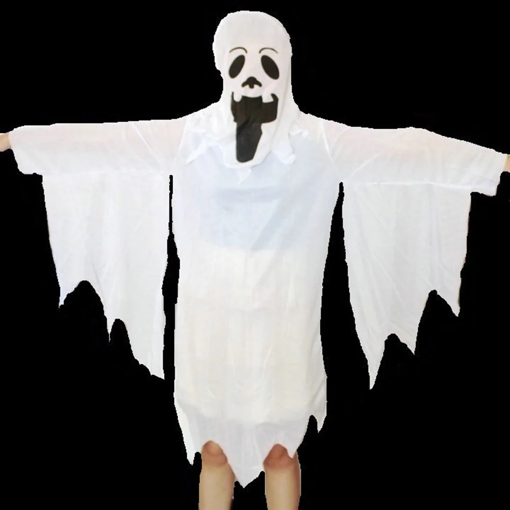 

Costume White Masquerade Cloak Costume Robes and Set