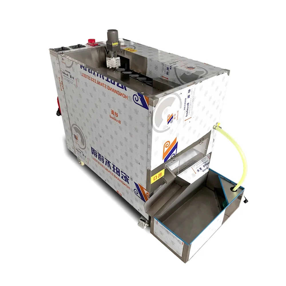 Высокоэффективная мини-размерная машина для очистки твердых яиц золотистая