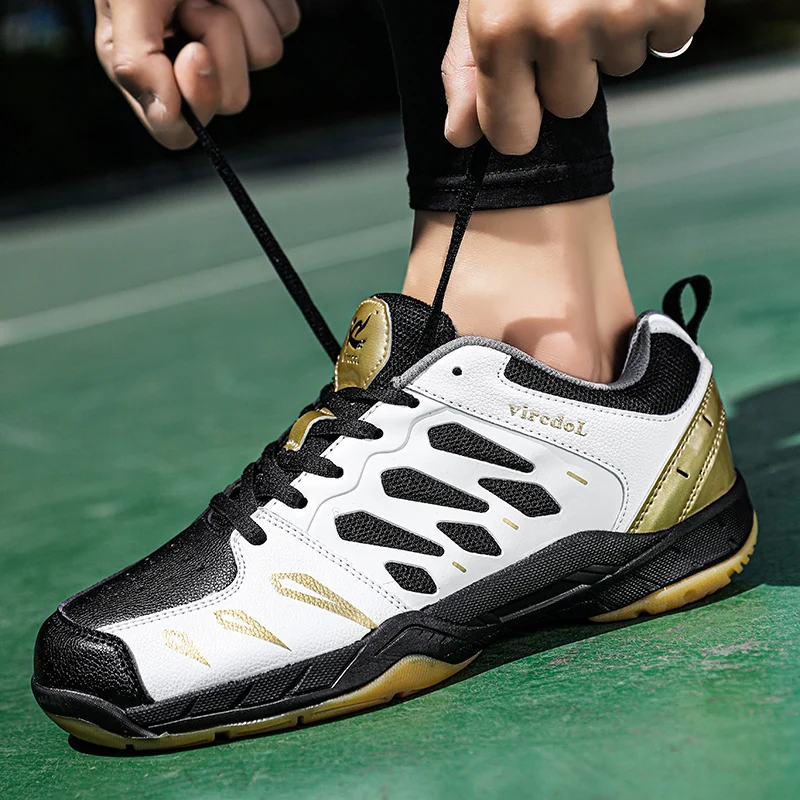 Professional Volleyball Shoes for Men Women Table Tennis Jogging Shoes Badminton Sneakers Training Shoes Plus Size 36-46