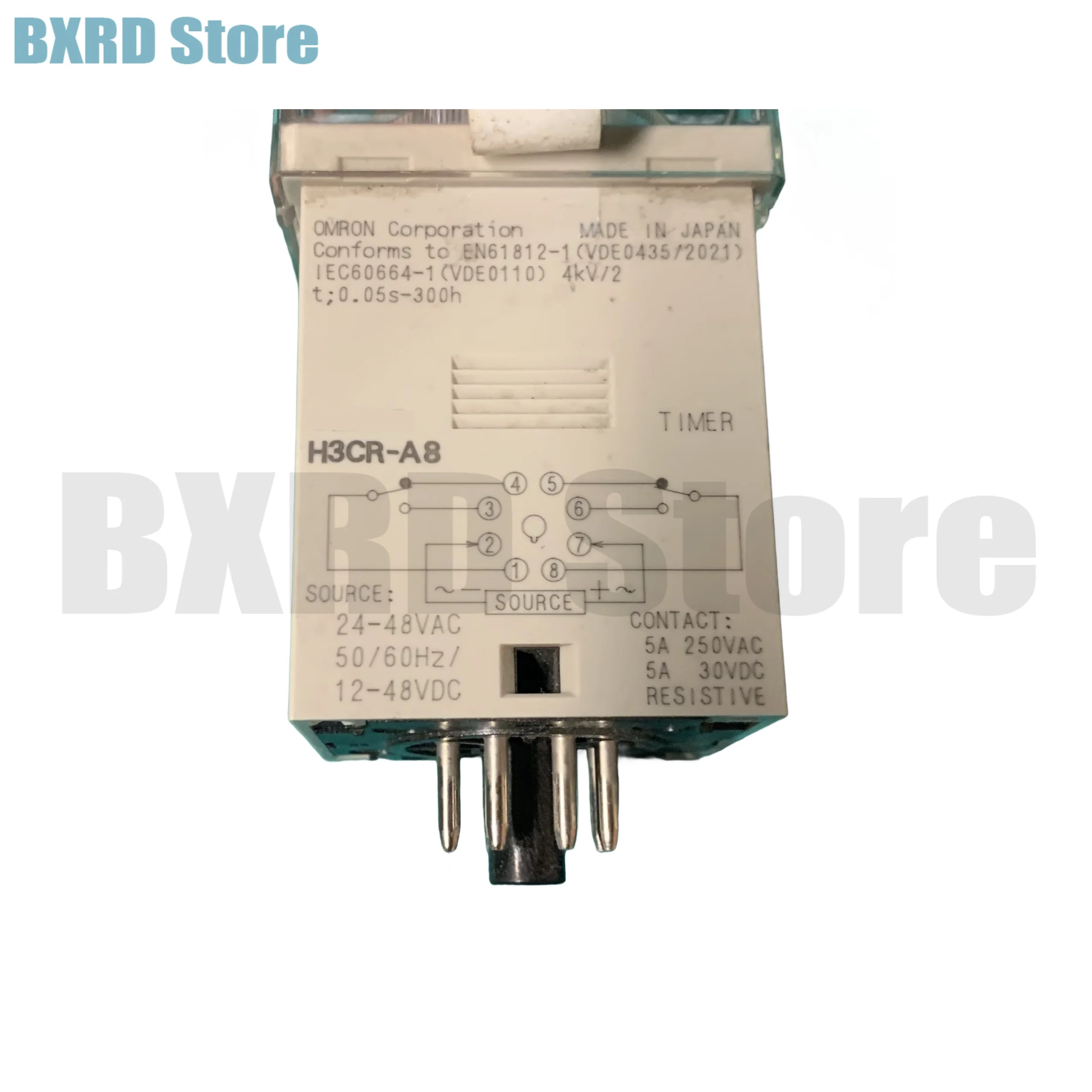 Контроллер задержки включения H3CR-A8 AC220VDC24 8-контактное реле времени