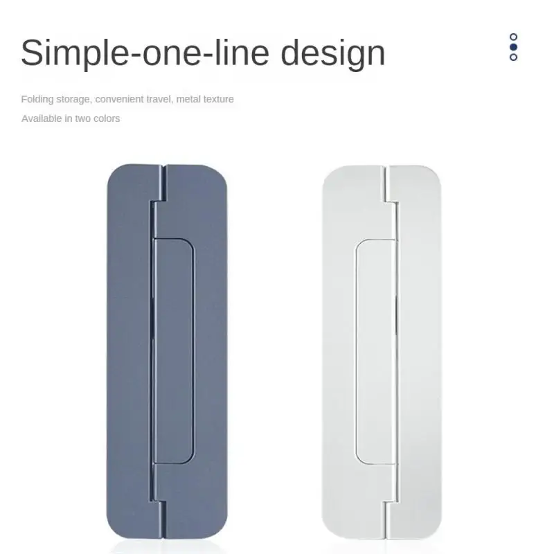 

Laptop Invisible Stand Universal Desktop Cooling Foldable Elevated Stand Portable ABS Metal Computer Stand