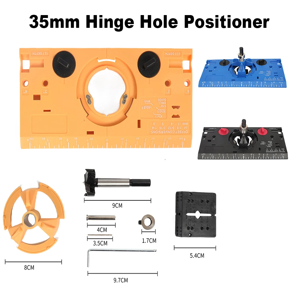 

Новинка, скрытый шарнир 35 мм, семейное отверстие, Инструкция + сверло форстнера, резак для дерева, столярные инструменты «сделай сам»