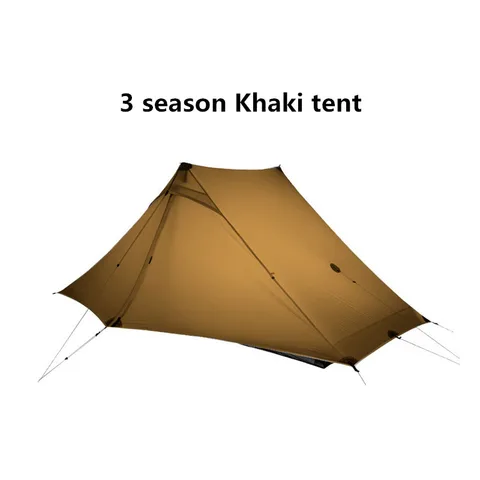Легкая туристическая палатка FLAME'S CREED Lanshan 2 Pro, всего 915 г, 2 стороны, 20D, нейлон, 2 человек, 3 и 4 сезона