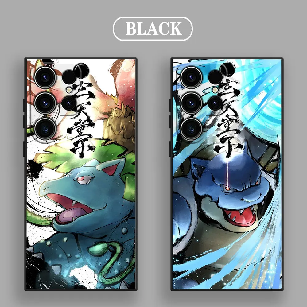 Чехол для телефона с покемоном из аниме Samsung Galaxy S24 Ultra чехол S23 S21 S20 FE S22 9 Plus Note 20