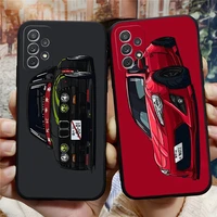 japan jdm sports car comic phone case funda for samsung s22 s21 s20 s30 s9 s10 s8 s7 s6 pro plus edge ultra fe silicone soft