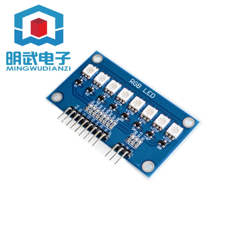 HW-43 5050 RGB полноцветный фотографический модуль/MCU плата для разработки водяного