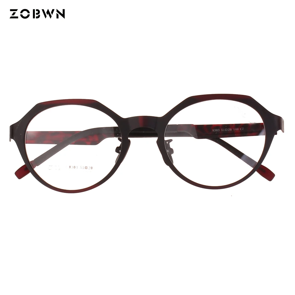 Винтажные очки для мужчин компьютерные круглые с защитой от коричневых очков