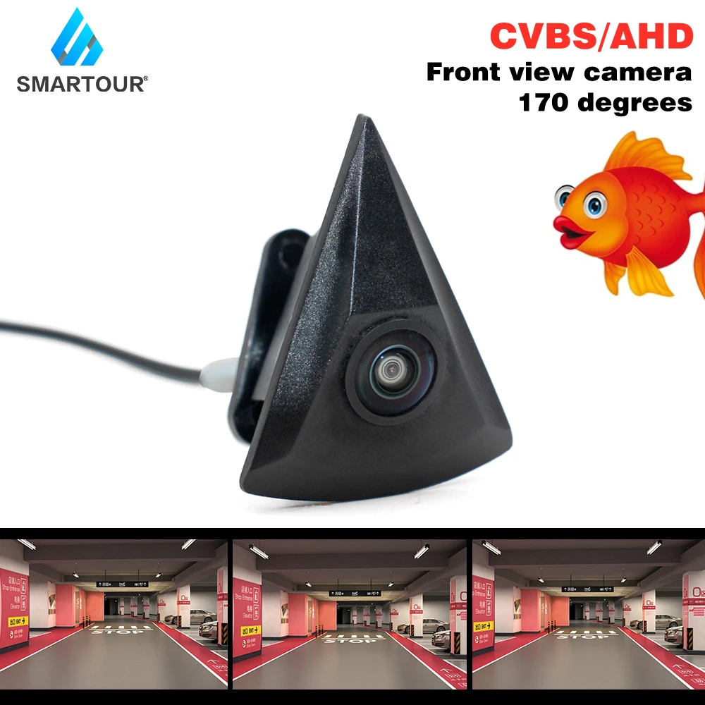 

SMARTOUR CCD AHD Car Front View Camera Logo Waterproof 170 Degree Fisheye for VW GOLF Jetta Touareg Passat Polo Tiguan Bora