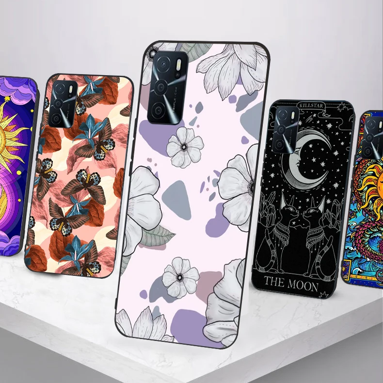Чехол Witches Tarot для OPPO A16 CPH2269 мягкий чехол на заднюю панель телефона s OPPOA16S бампер A 16