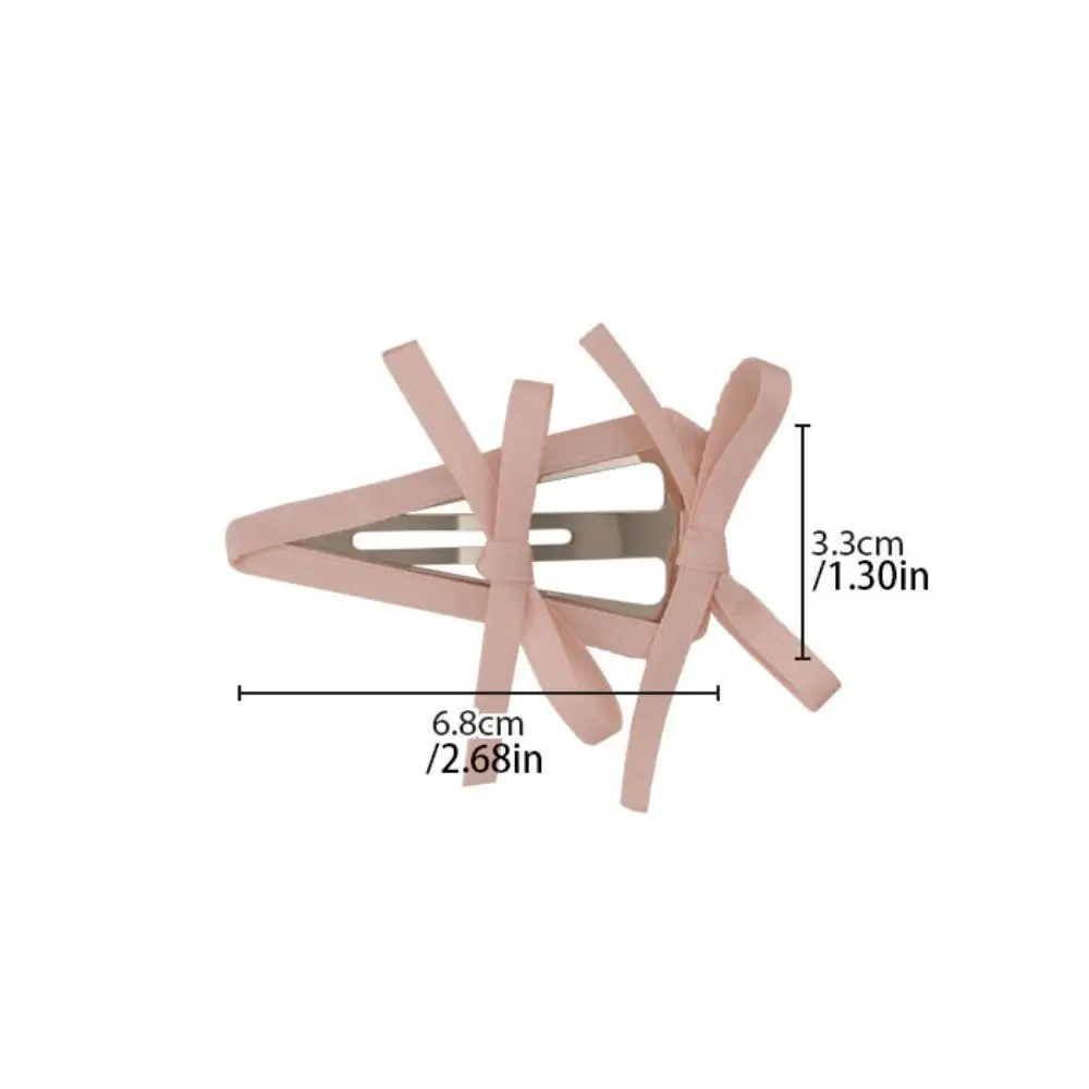 Простой бант балетный заколка для волос заколки лента в балетном стиле Y2k