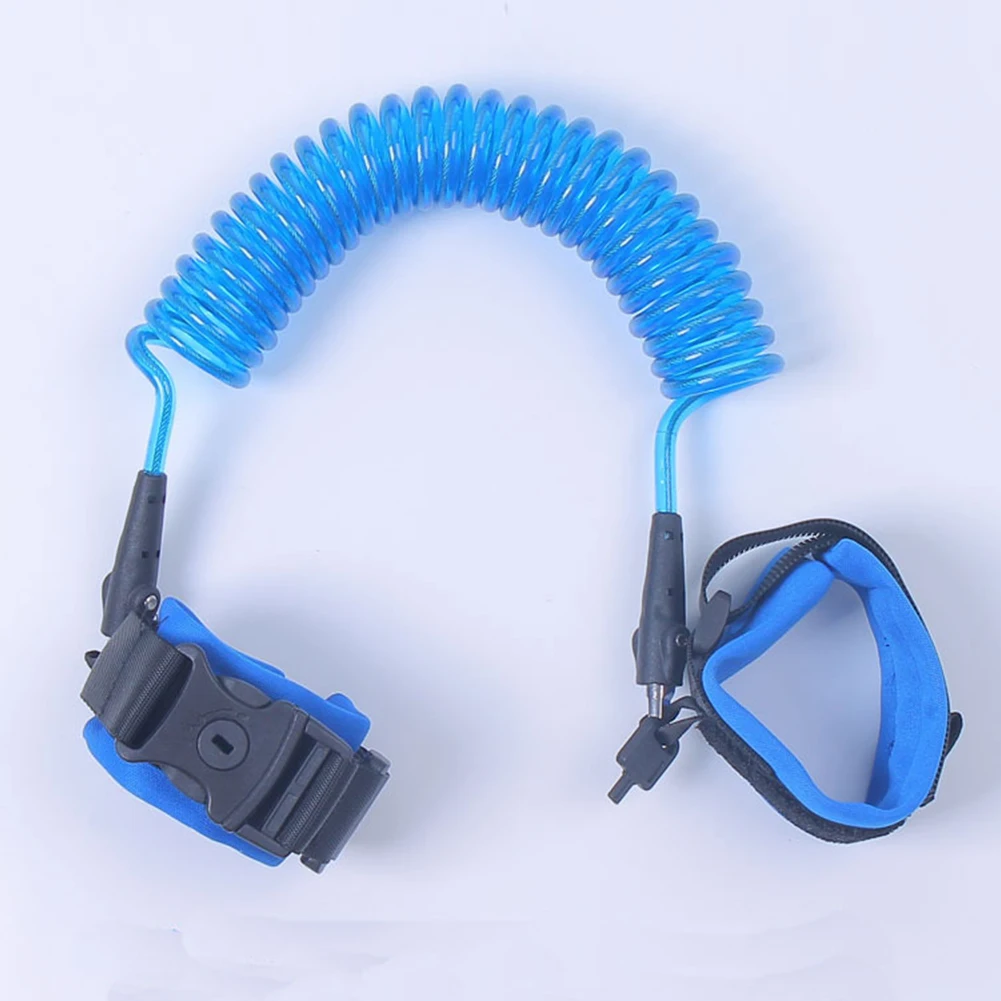 

Wrist Leash Adjustable Portable Rotatable Kids Anti Lost Walking Strap Outdoor Easy Use Safety Harness Traction Protect