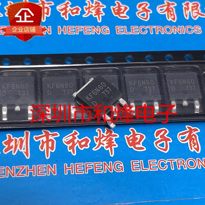 

5 шт. KF6N60 KF6N60D TO-252 600V 5A
