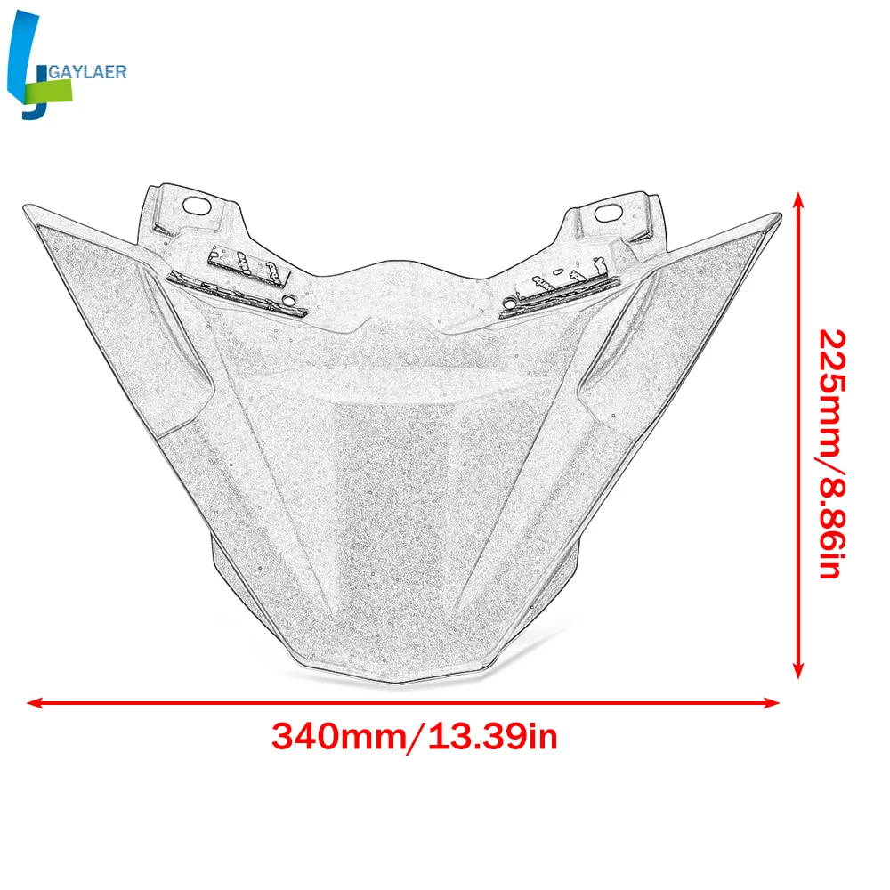 Для Honda ADV 160 2023-2024 мотоцикла удлинитель крыла колеса аксессуары для крышки капота