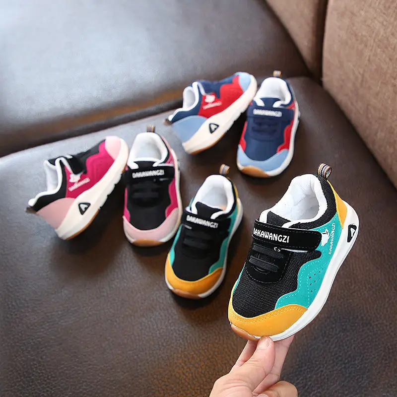 ULKNN Boy's Casual Shoes For Kid's  New Children's Sports Shoes Boys Girls Casual Breathable Mesh Baby Toddler Shoes SIZE 15-33