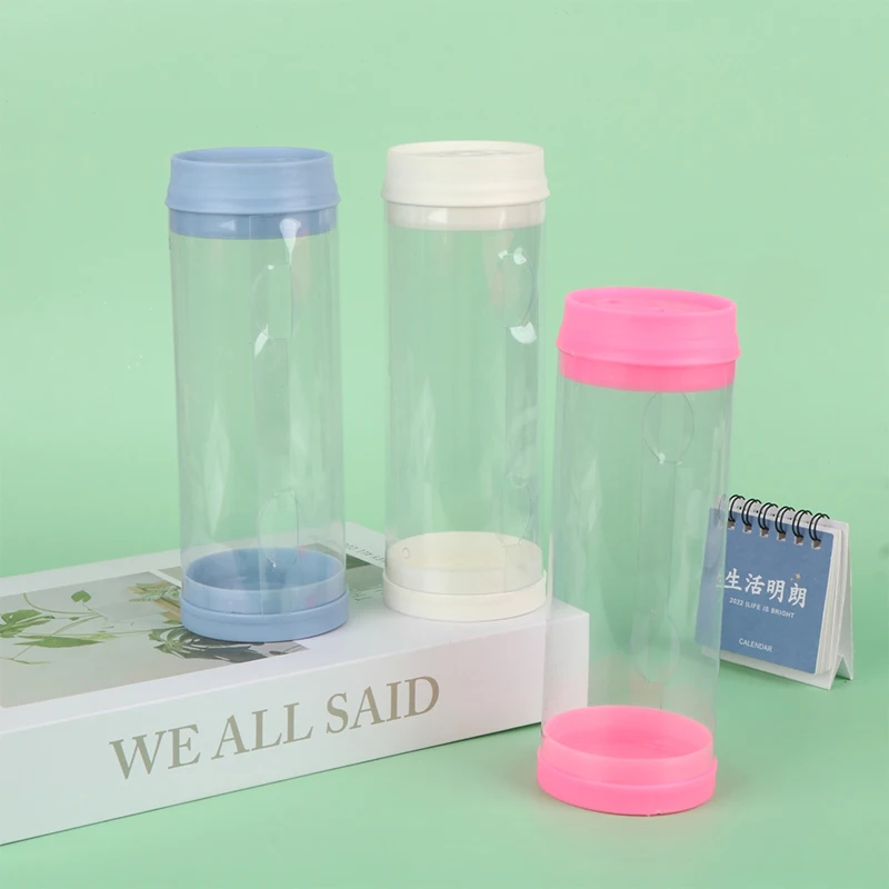 

1PC 16CM Doll Storage Box Dollhouse Decor Dustproof Transparent Single Doll Model Display Box Case Doll Accessories