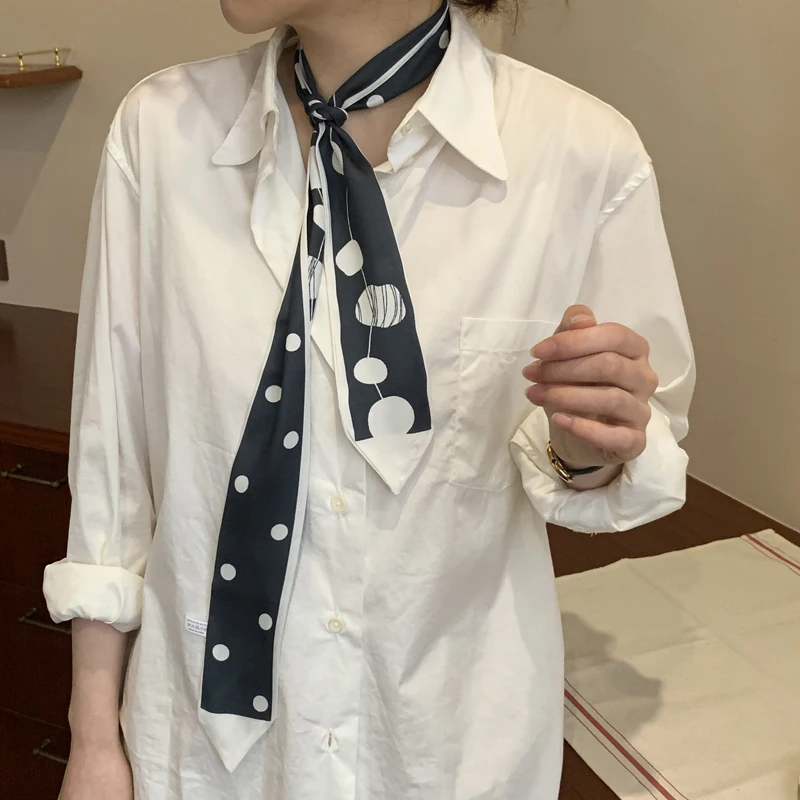 Рисунок 3 - Женский узкий длинный шарф Luna & Dolphin