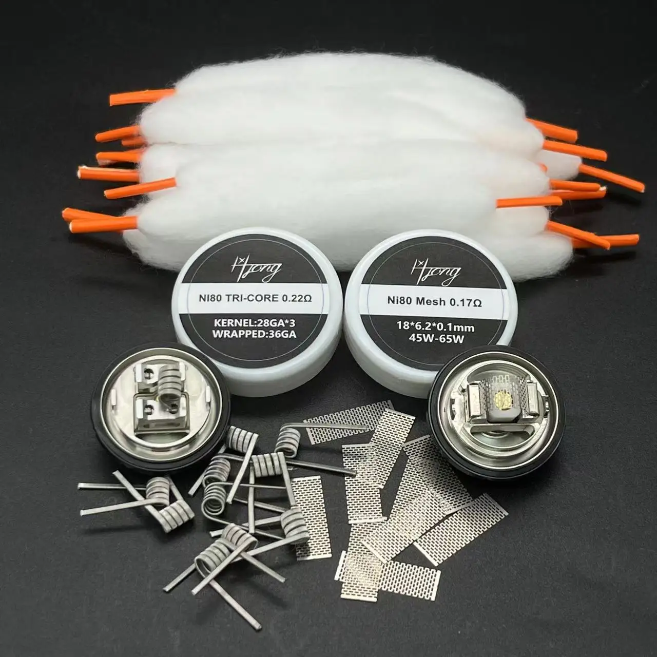 

Zeus X Mesh Coil Organic Cotton Zeus X 0.22ohm Ni80 Prebuilt Heating Wire Zeus Deck Base Hand Tool Accessories