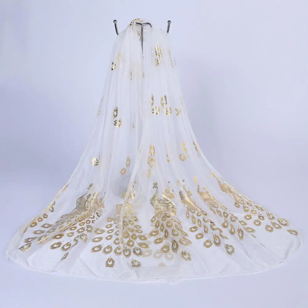 Женская длинная мягкая пляжная шаль с запахом