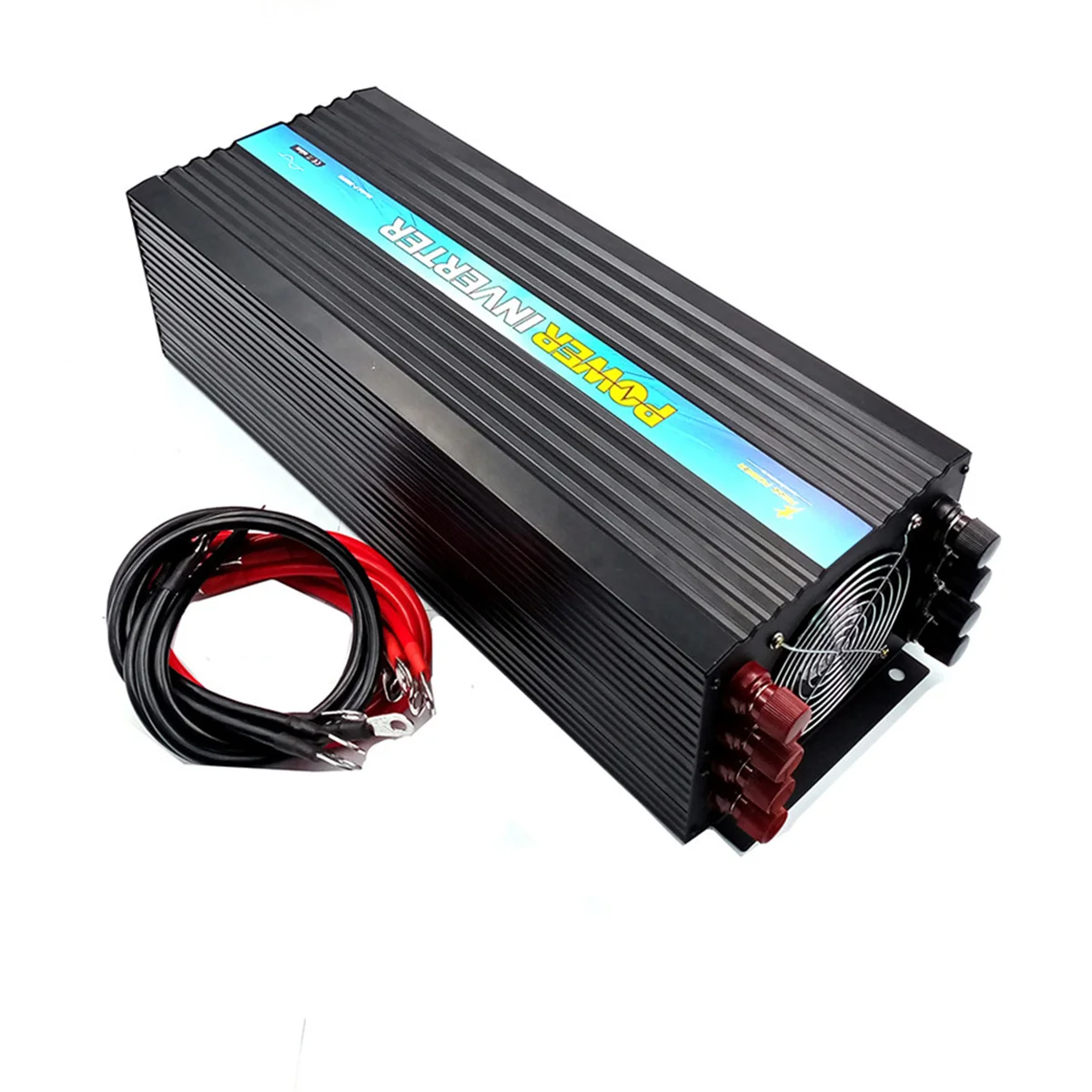 

5KW DC12v 24v 48V AC110v 220v High Frequency Anti-interferance pure sine wave power Inverter with socket on the shell
