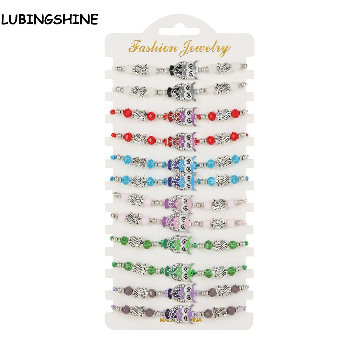 12 шт. плетеные браслеты ручной работы в богемном стиле