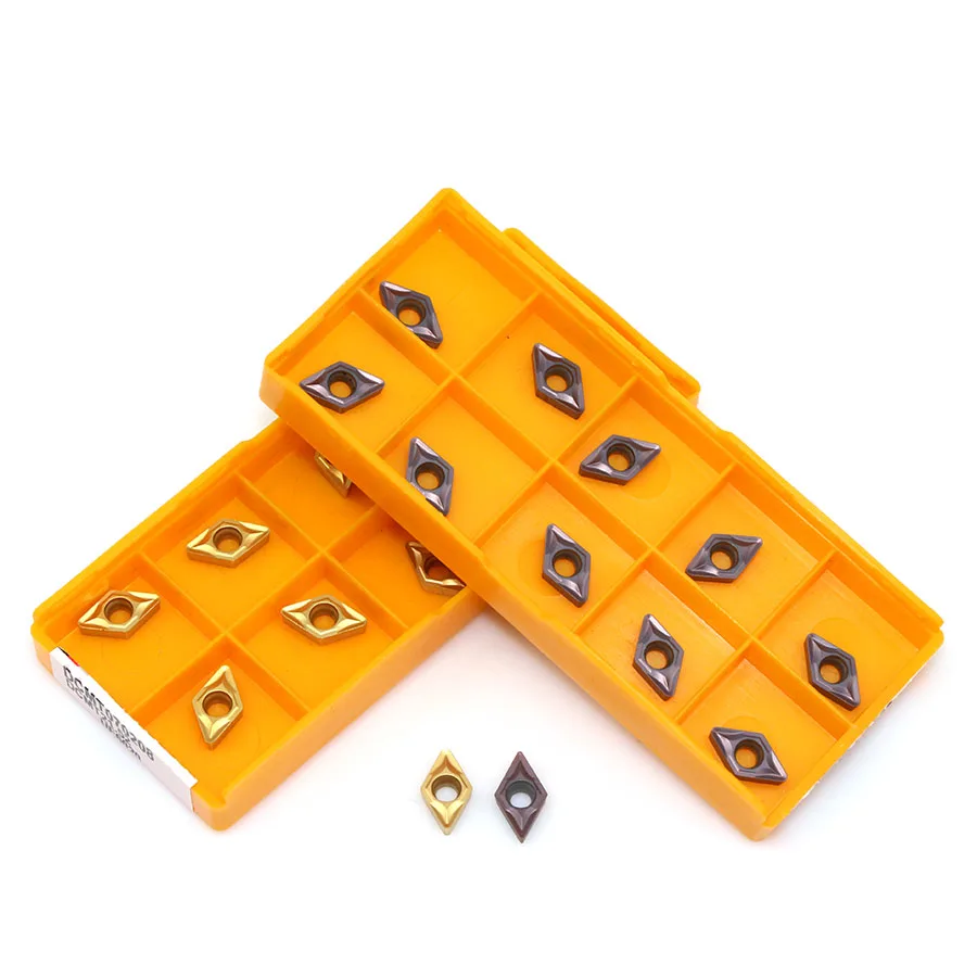 

High-quality Milling Inserts DCMT070208 US735 UE6020 VP15TF CNC Lathes Metal Turning Tools Wear-resistant Carbide Cutting Blades