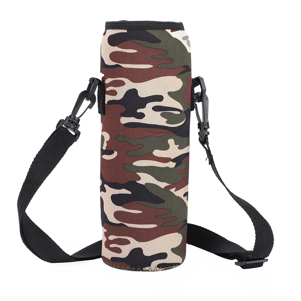 

Outdoor Sports Water Bottle 1L Thermal Holder Bag Scald-Proof Case Cover Sleeve with Strap