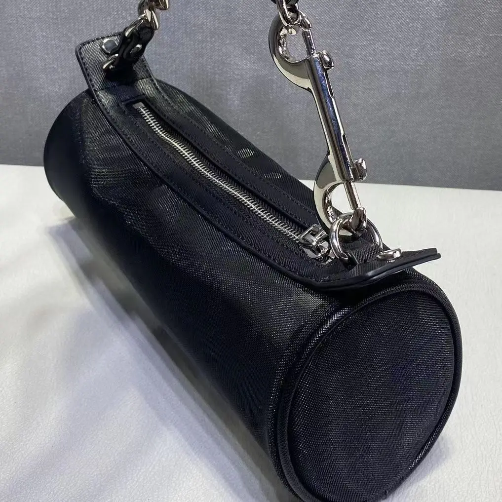 

Кожаная сумка для женщин, новинка 2023, сумка-пенал Saturn, ажурная Сумка-цилиндр, универсальная сумка через плечо для подмышек