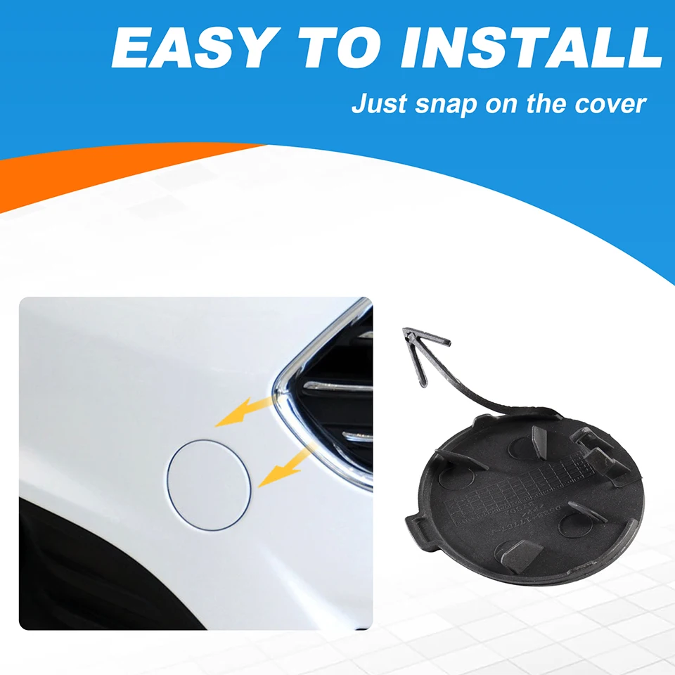 Автозапчасти для Ford Fiesta 2012 2013 2014 2015 2016 2017 передний бампер буксировочный крючок